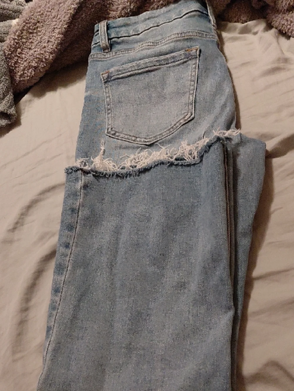 Altar'd State Light Blue Women's Jeans - Picture 3 of 6